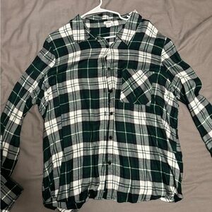 Green Women’s Flannel